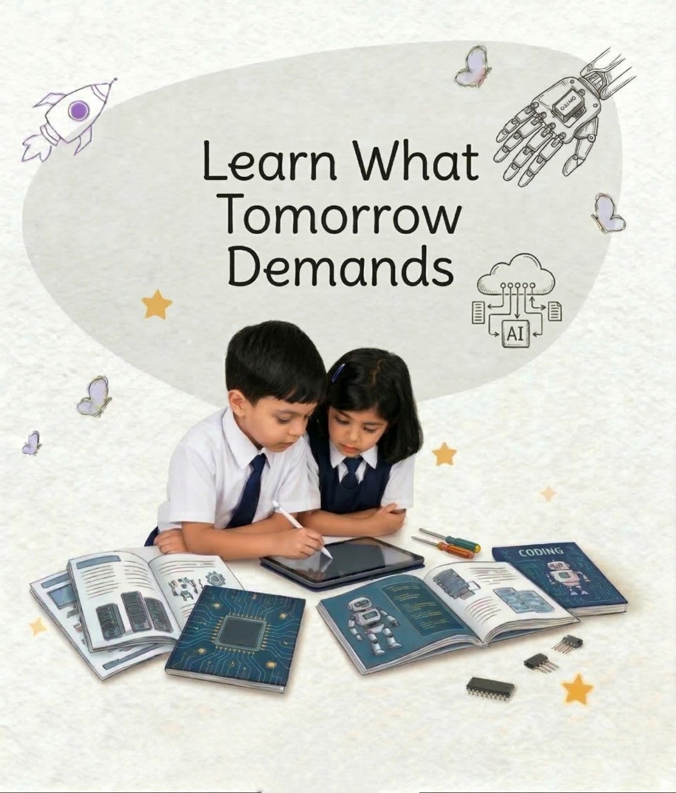 IT and fundamentals books for school children